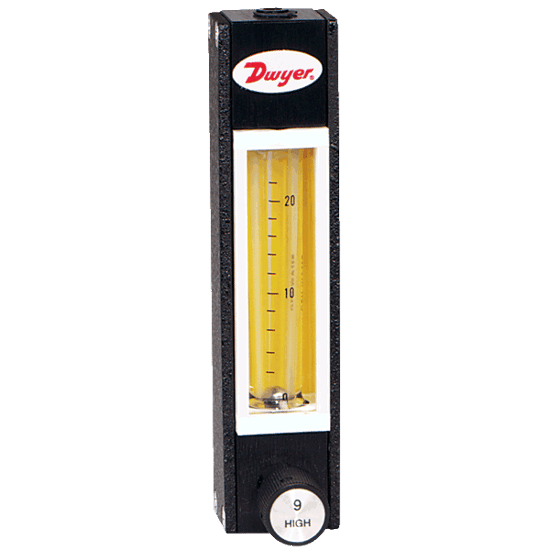 Dwyer Direct Reading Glass Flowmeter, Series DR